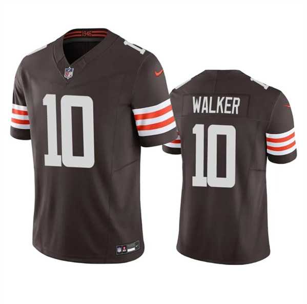 Men & Women & Youth Cleveland Browns #10 P.J. Walker Brown 2023 F.U.S.E. Vapor Untouchable Limited Jersey->cleveland browns->NFL Jersey